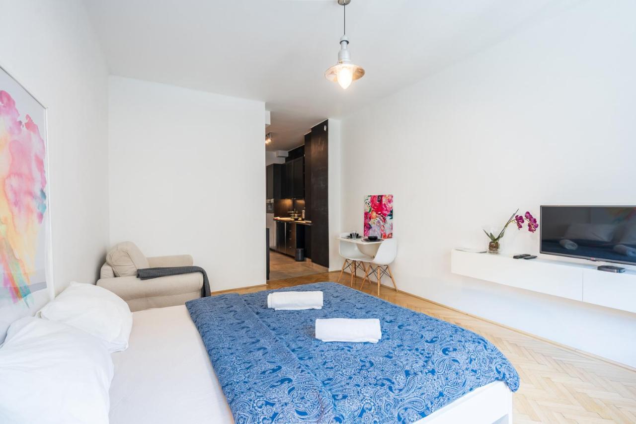 Bright Studio With Parliament View, Free Parking بودابست المظهر الخارجي الصورة